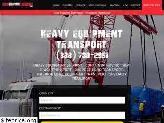 heavyequipmenttransport.com