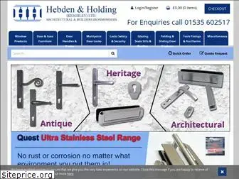 hebdenandholding.com