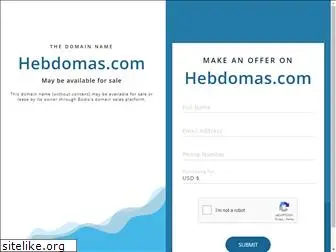 hebdomas.com