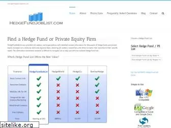 hedgefundjoblist.com