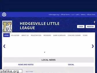 hedgesvillelittleleague.com