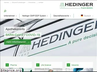 hedinger.de