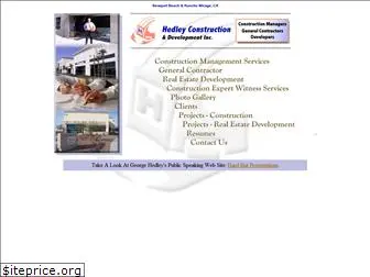 hedleyconstruction.com