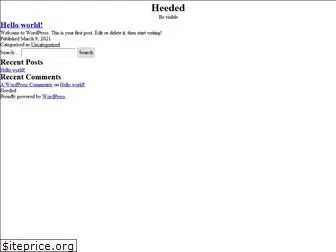 heeded.co thumbnail