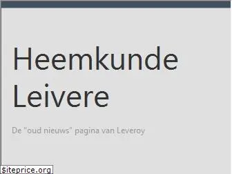 heemkunde-leivere.nl