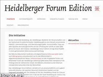 heidelberger-forum-edition.de