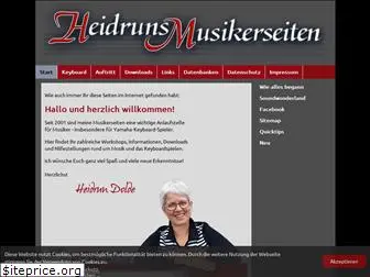 heidruns-musikerseiten.de