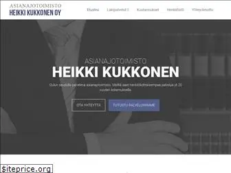 heikkikukkonen.com