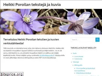 heikkiporoila.fi