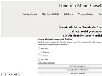 heinrich-mann-gesellschaft.de