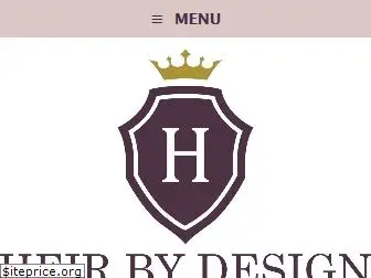heirbydesign.com