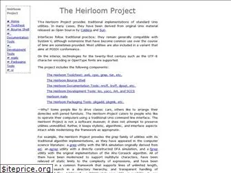 heirloom.sf.net