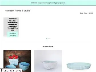 heirloomhomeandstudio.com