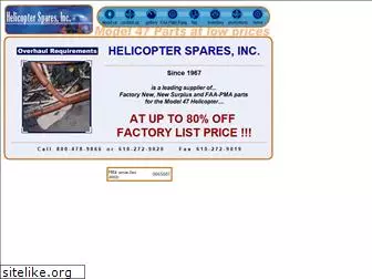 helicoptersparesinc.com