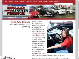 helloautofinance.com