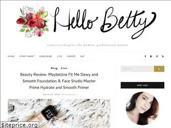 hellobettyblog.com