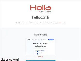hellocon.fi