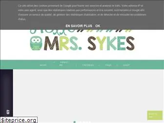 hellomrssykes.com