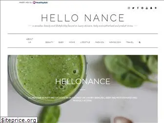 hellonance.com