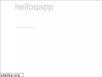 helloqapp.com