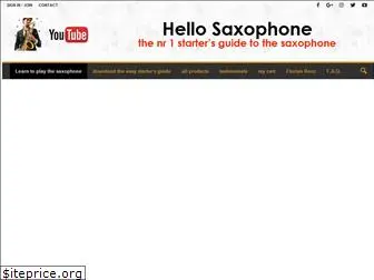 hellosaxophone.com