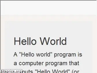 helloworld.org