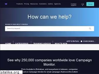help.campaignmonitor.com