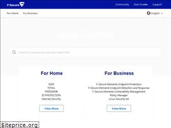 help.f-secure.com