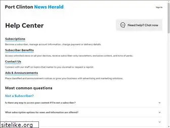 help.portclintonnewsherald.com