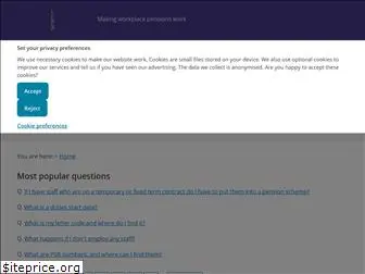 help.thepensionsregulator.gov.uk