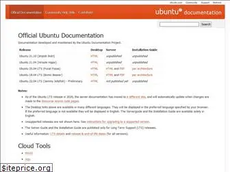 help.ubuntu.com