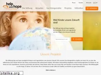 helpandhope-stiftung.com