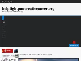 helpfightpancreaticcancer.org