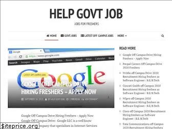 helpgovtjob.com