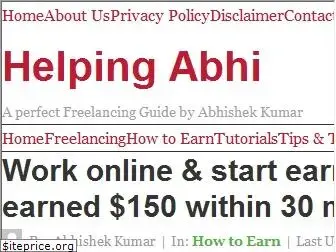 helpingabhishek.com
