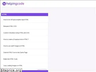 helpingcode.com