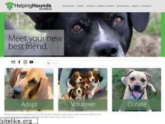 helpinghoundsdogrescue.org