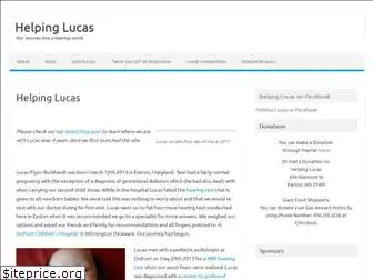 helpinglucas.com