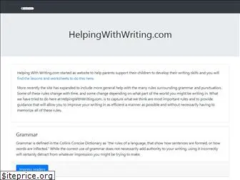 helpingwithwriting.com