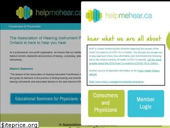 helpmehear.ca