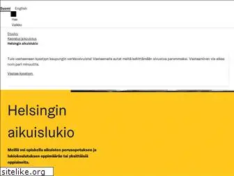 helsinginaikuislukio.fi