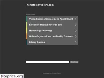 hematologylibrary.com