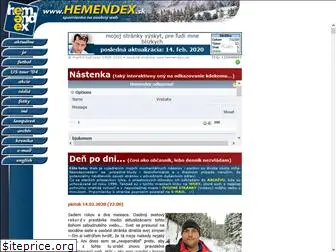 hemendex.sk