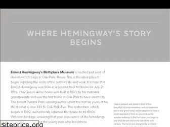 hemingwaybirthplace.com