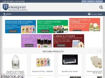 hemingwaymassageproducts.com