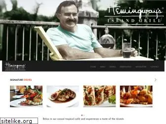 hemingwaysislandgrill.com