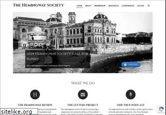 hemingwaysociety.org