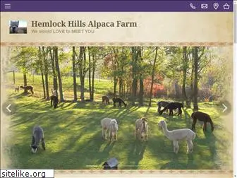 hemlockhillsalpacas.com