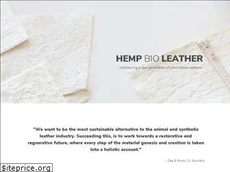 hempbioleather.com