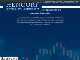 hencorpvalores.com.sv